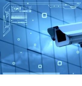 система видеонаблюдения территории - тип 1