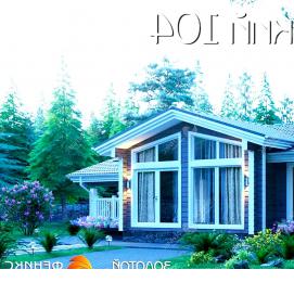 скандинавский брус - модель 4