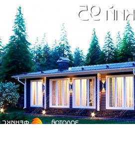 скандинавский брус - модель 2