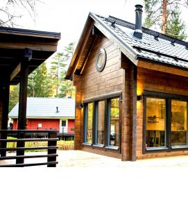 скандинавский дом сборный - модель 4