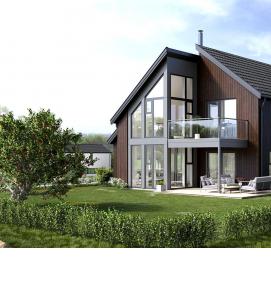 скандинавский дом сборный - модель 3