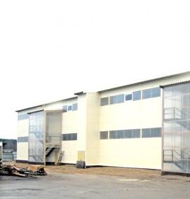 склад из металлоконструкций - вариант 2