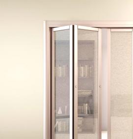 складывающиеся двери межкомнатные - модель 3