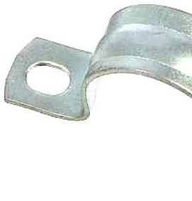 скоба двухлапковая для крепления кабеля - вариант 2