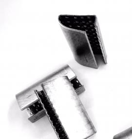 скоба оцинкованная однолапковая - вариант 1