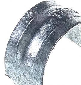 скоба оцинкованная однолапковая - вариант 4