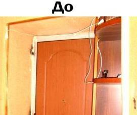 скрытая входная дверь - вариант 3