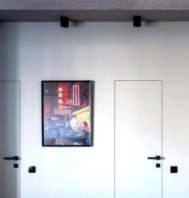 скрытые двери межкомнатные - модель 2