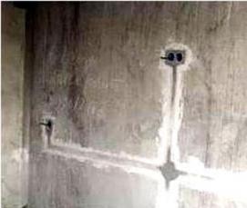 скрытый электромонтаж - тип 4