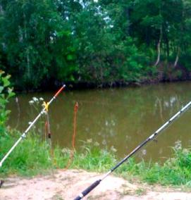 снасть на спиннинг с кормушкой - модель 2