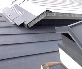 снегодержатель для фальцевой кровли - модель 3