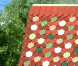 снегодержатель для натуральной черепицы - вариант 2