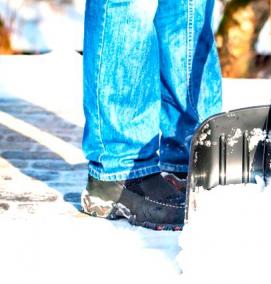 снеговая лопата со шнеком - модель 3