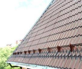 снегозадержатель на крышу - вариант 1