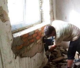 снятие стяжки пола - тип 4