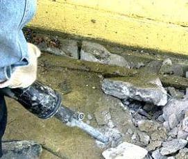 снятие стяжки пола - тип 3