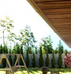 софит пвх - модель 4