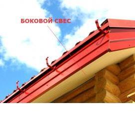 софит узкий - модель 3