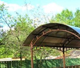 солнечная беседка для дачи - вариант 2