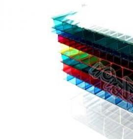 сотовый поликарбонат 12 мм - модель 1