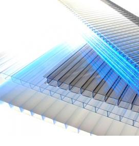 сотовый поликарбонат бесцветный - тип 2