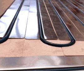 совмещенные теплые полы - модель 1