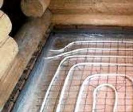 совмещенные теплые полы - модель 3