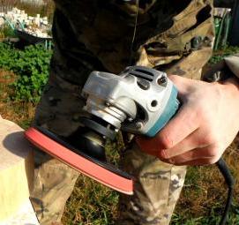 спил крупного дерева - модель 2