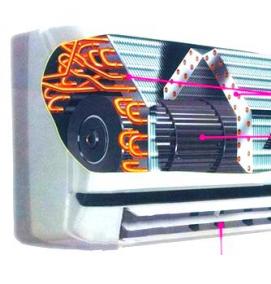 сплит система кондиционирования - вариант 1