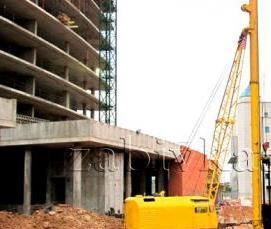 сплошная свая - модель 3