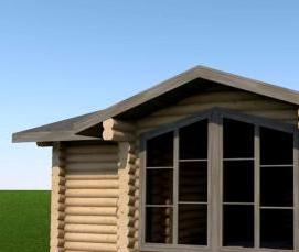 сруб 3х9 м - вариант 2