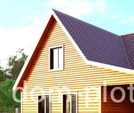 сруб 9х9 м - вариант 1