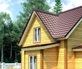 сруб 9х9 м - вариант 4