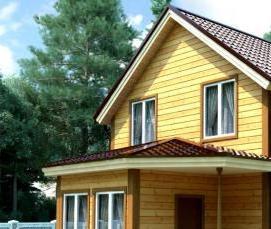 сруб 9х9 м - вариант 2