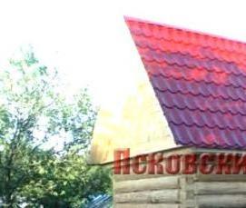 сруб бани 3х4 м - вариант 4