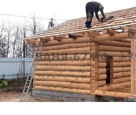 сруб бани 3х4 м - вариант 3