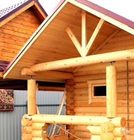 сруб бани 3х5 м - вариант 1