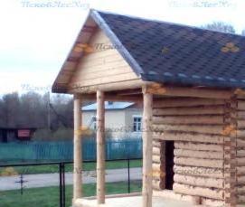 сруб бани 3х6 м - тип 2