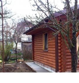 сруб бани 4х6 м - вариант 4