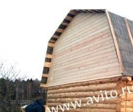 сруб бани 5х5 м - вариант 2