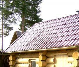 сруб бани из дуба - модель 4