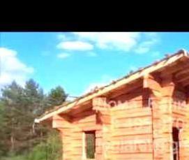 сруб бани из лафета - вариант 3