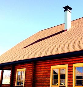 сруб цвет Орех - тип 3