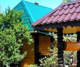 сруб для колодца из бруса - вариант 1