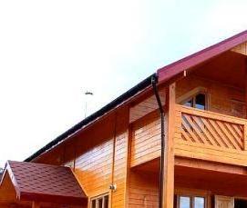 сруб дома из лиственницы - тип 1