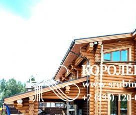 сруб из бревна 300 мм - тип 1