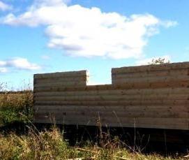 сруб из бруса 3х3 м - тип 3