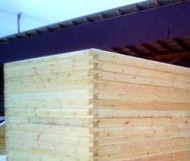 сруб из бруса 3х3 м - тип 2