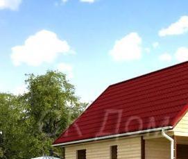 сруб из бруса 6х9 м - модель 2