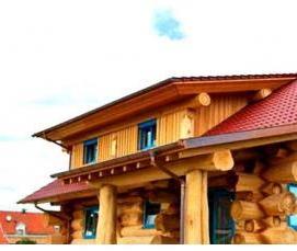 сруб из дуба - вариант 1